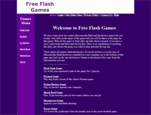 Tablet Screenshot of flash-games.bebto.com
